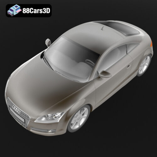 Audi TT 2007 3D Model