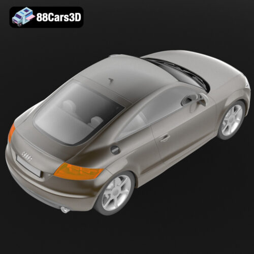 Audi TT 2007 3D Model