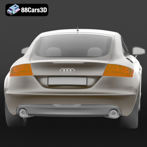 Audi TT 2007 3D Model