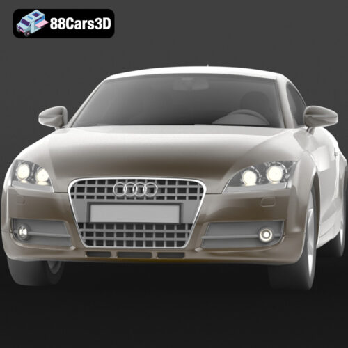 Audi TT 2007 3D Model