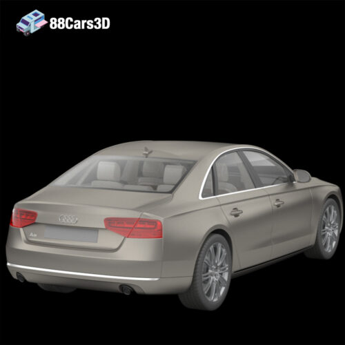 Audi Voxel 3D Model