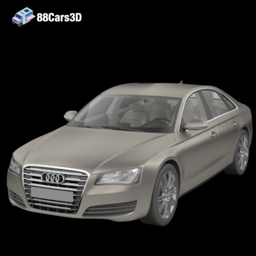 Audi Voxel 3D Model