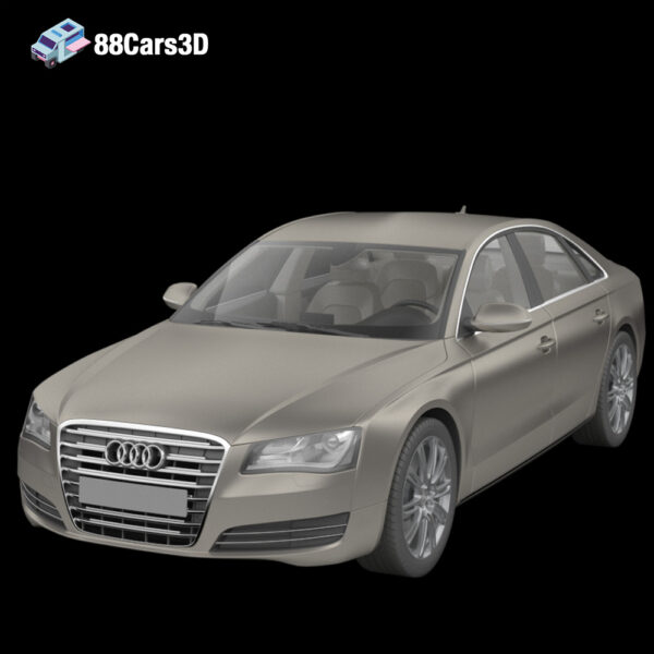 Audi Voxel 3D Model