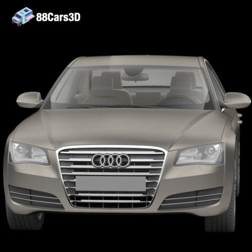 Audi Voxel 3D Model