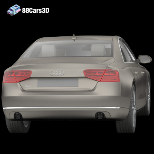 Audi Voxel 3D Model