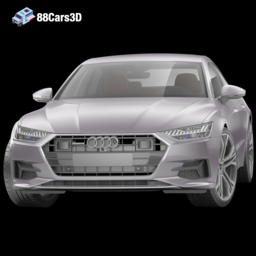 Audi_A7_Sportback_2018-007 Audi A7 Sportback 2018 3D Model