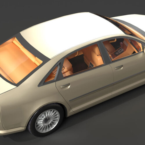 Audi A8 3D Model