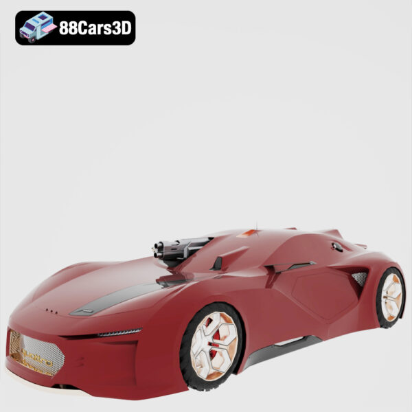 Audi_Drone 3D model