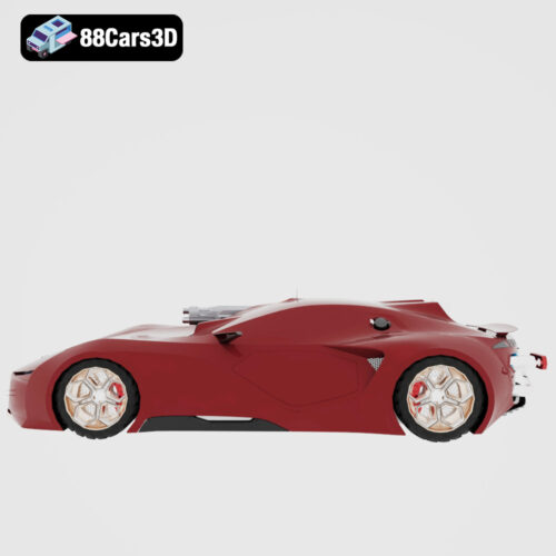 Audi_Drone 3D model