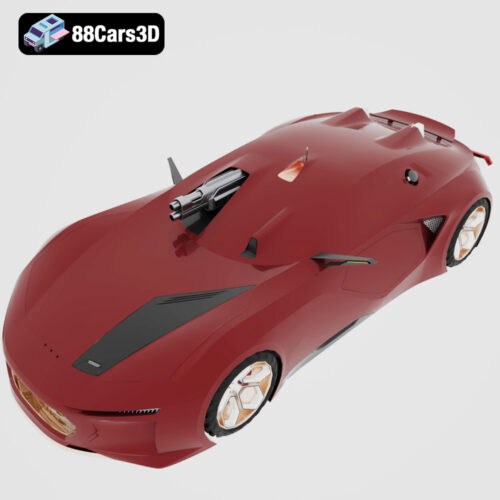 Audi_Drone 3D model