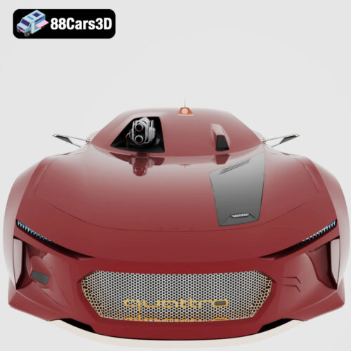 Audi_Drone 3D model