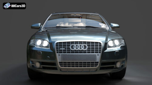 Audi S4 Avant 2005 3D Model