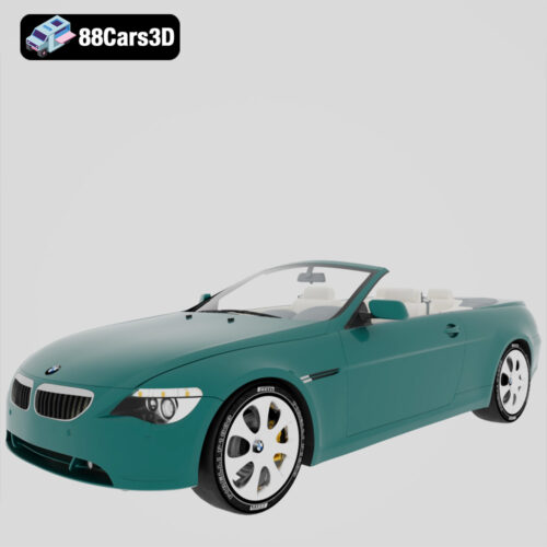 BMW 6 Series Convertible 3D Model