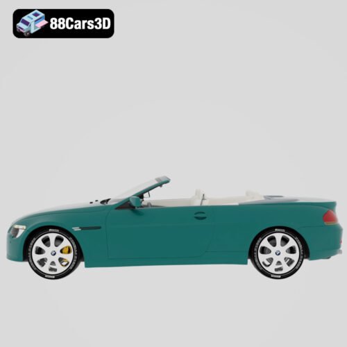BMW 6 Series Convertible 3D Model
