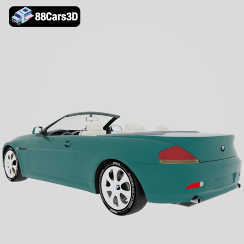 BMW 6 Series Convertible 3D Model