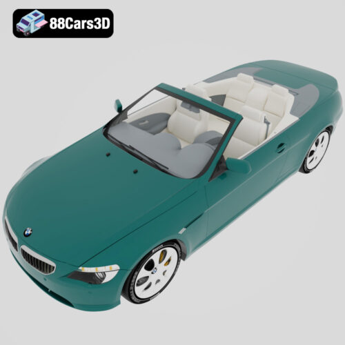 BMW 6 Series Convertible 3D Model