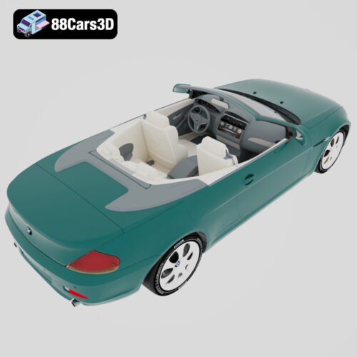 BMW 6 Series Convertible 3D Model