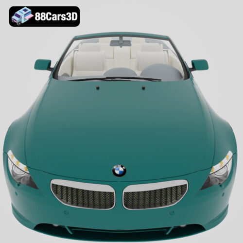 BMW 6 Series Convertible 3D Model
