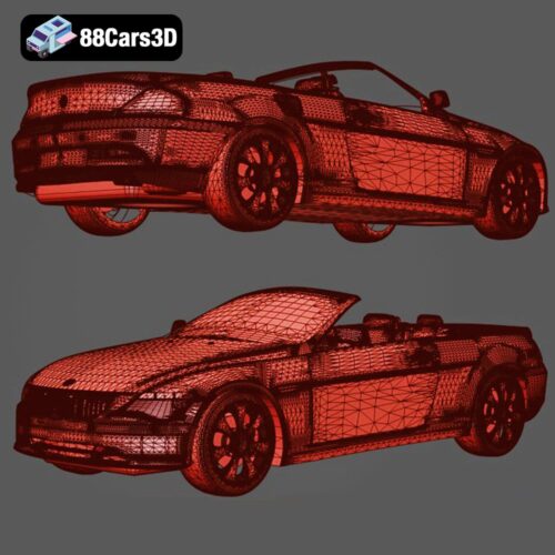 BMW 6 Series Convertible 3D Model