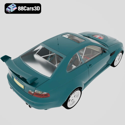 BMW M3 GTR 3D Model