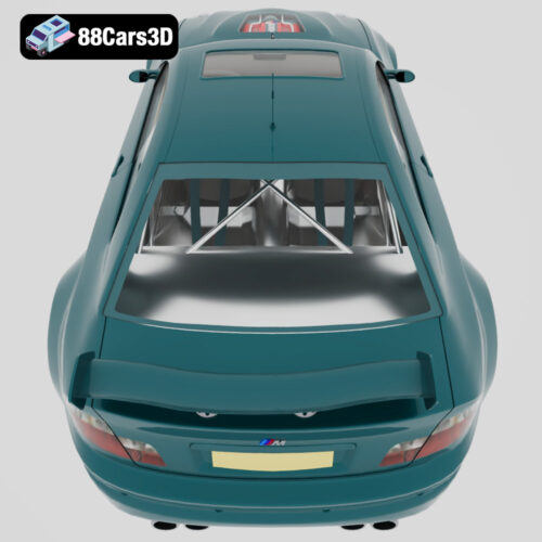 BMW M3 GTR 3D Model