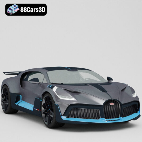 Bugatti Divo 3D Model