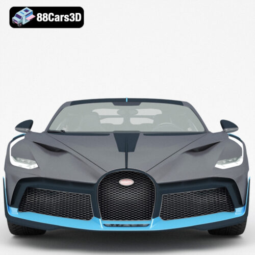 Bugatti Divo 3D Model