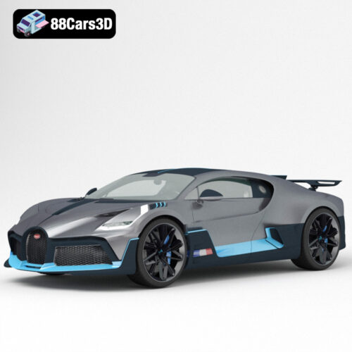 Bugatti Divo 3D Model