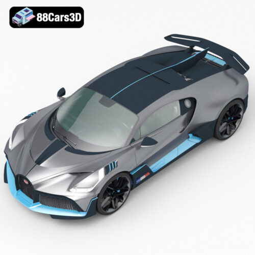 Bugatti Divo 3D Model