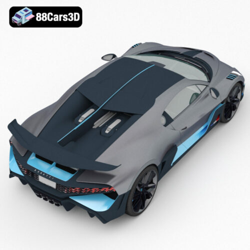 Bugatti Divo 3D Model