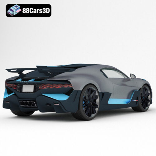 Bugatti Divo 3D Model