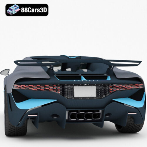 Bugatti Divo 3D Model