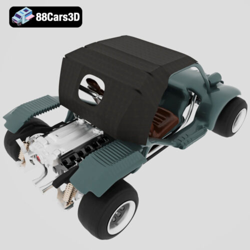 Buggy-Car 3d model