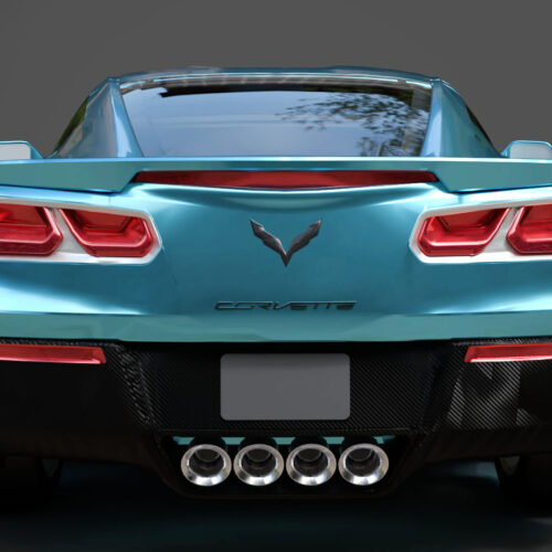 Corvette Badging 3D Model
