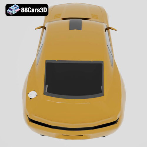 Chevrolet-006 Chevrolet Camaro Fifth Generation 3D Model