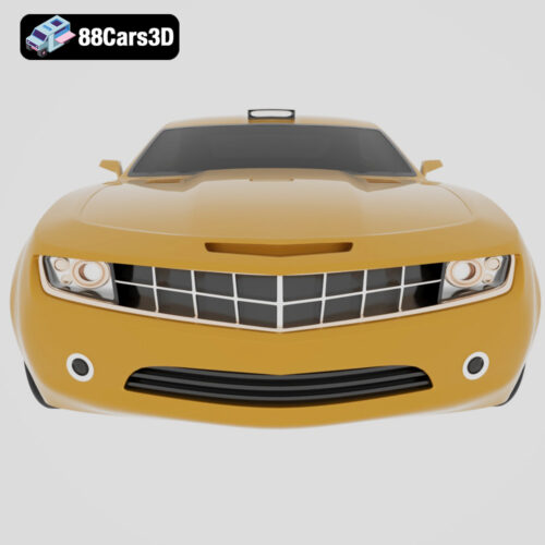 Chevrolet-007 Chevrolet Camaro Fifth Generation 3D Model