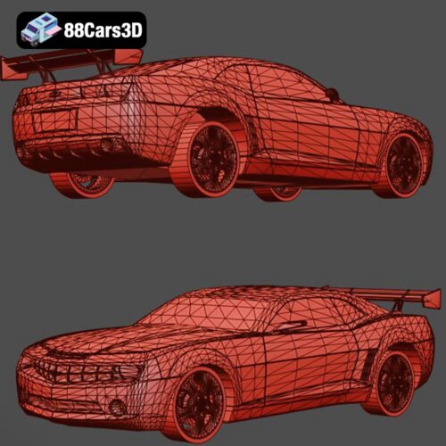 Chevrolet-Camaro 3D Model
