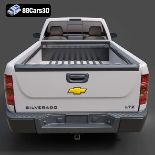 Chevrolet Silverado 2500 HD Regular Cab 3D Model