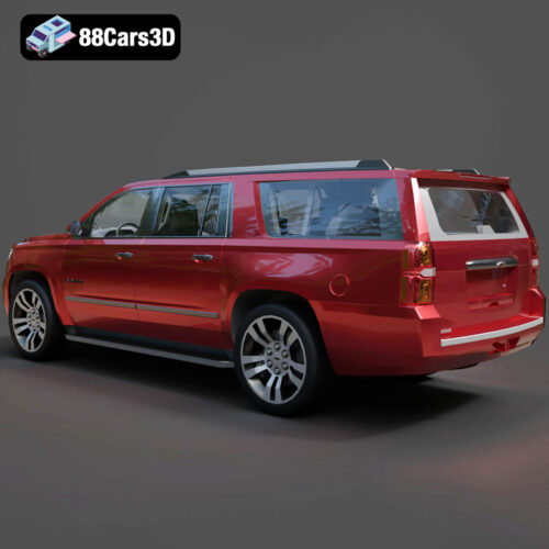 Chevrolet Suburban 2015 3D Model
