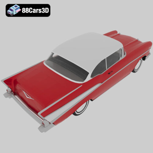 Chevrolet_Chevy-1957 3d Model