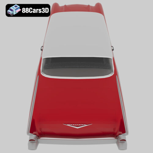 Chevrolet_Chevy-1957 3d Model