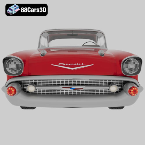 Chevrolet_Chevy-1957 3d Model