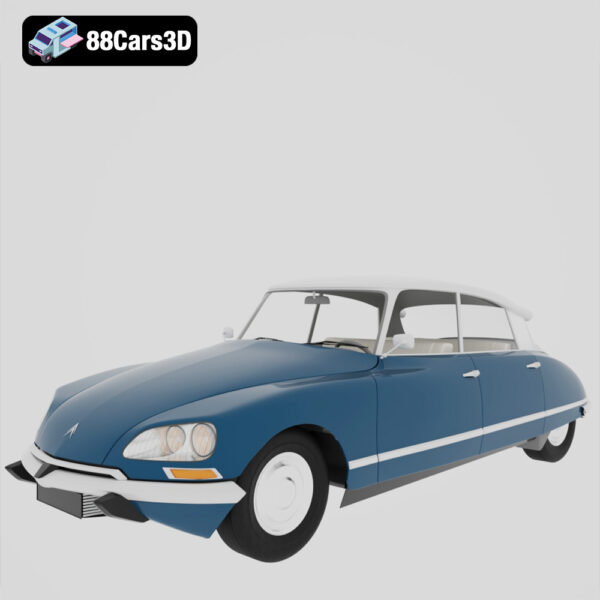 Citroën DS 1967 1975 3D Model