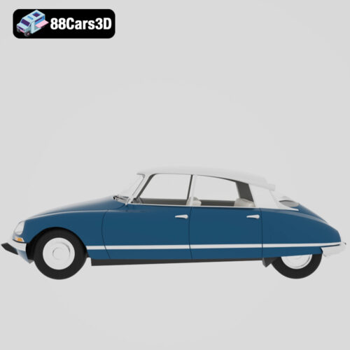 Citroën DS 1967 1975 3D Model