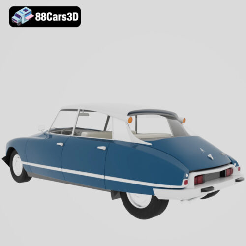 Citroën DS 1967 1975 3D Model
