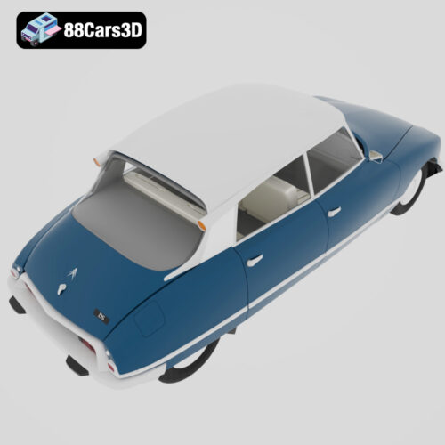 Citroën DS 1967 1975 3D Model