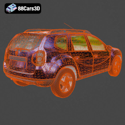 Dacia Duster 3D Model