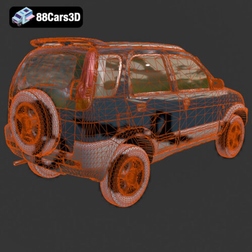 Daihatsu Terios Toyota Cami 3D Model
