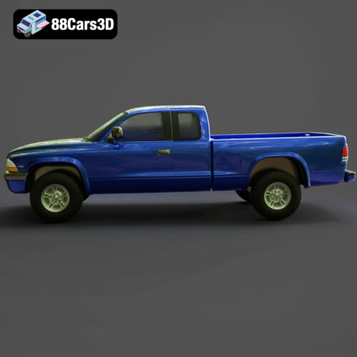Dodge Dakota Club Cab 3D Model
