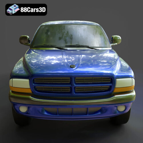 Dodge Dakota Club Cab 3D Model